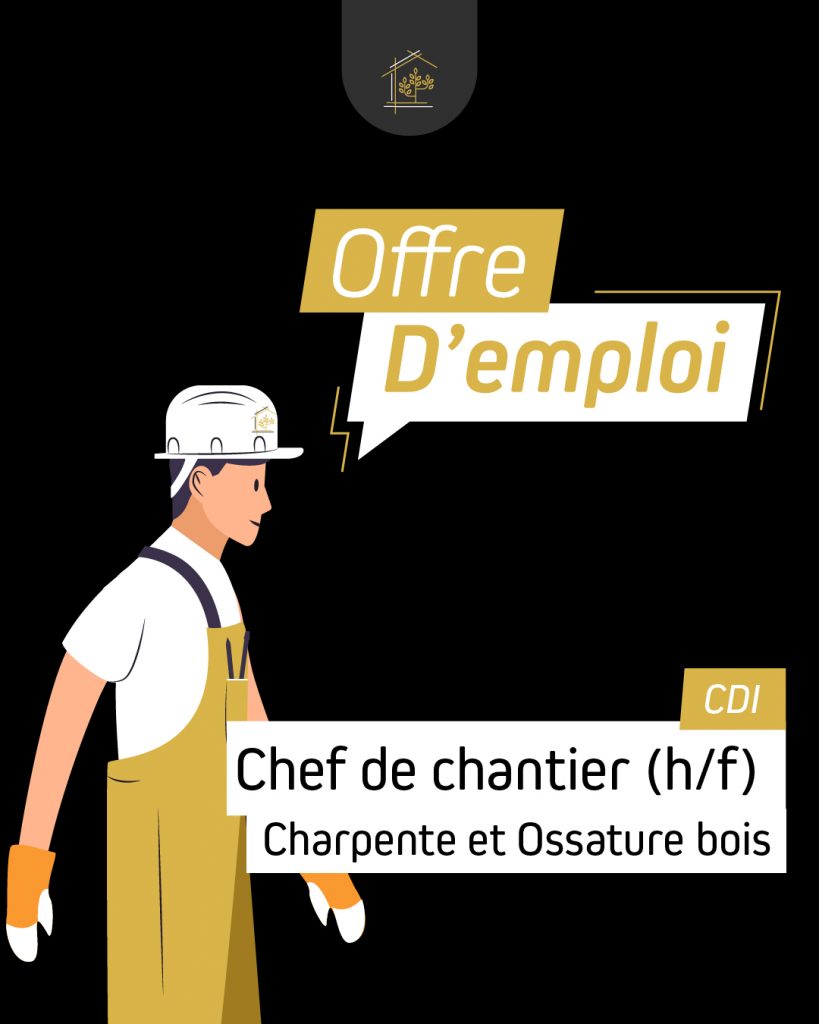 chef de chantier minimiz offre d'emploi